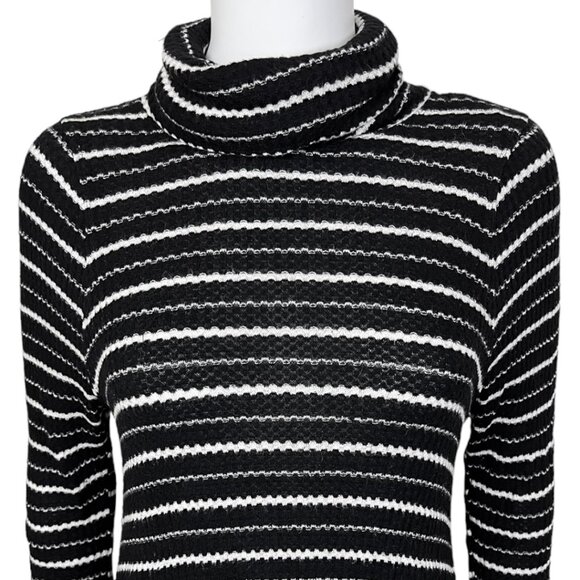 Free People We The Free Kristina Striped Turtleneck Thermal Top - sz XS - Picture 8 of 13